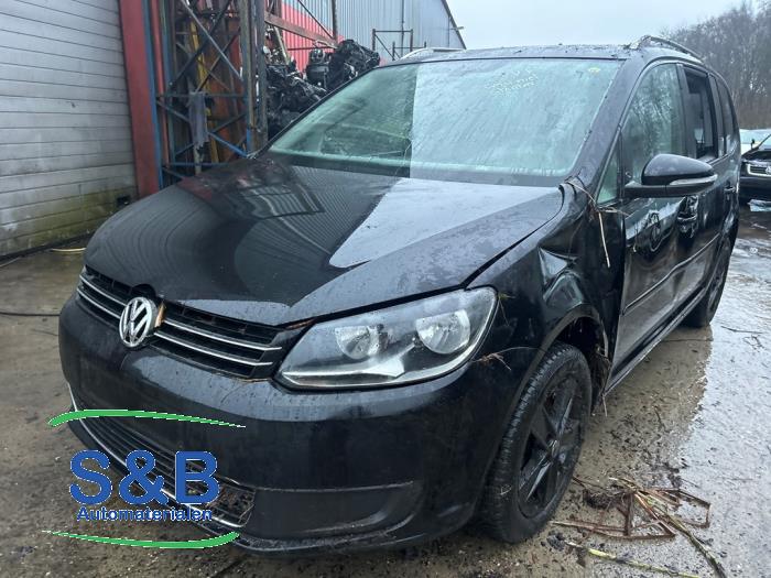 Volkswagen Touran 1.6 TDI 16V Sloopvoertuig (2015, Zwart)