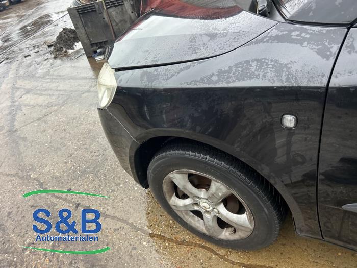 Skoda Fabia II 1.2i 12V Sloopvoertuig (2007, Zwart)