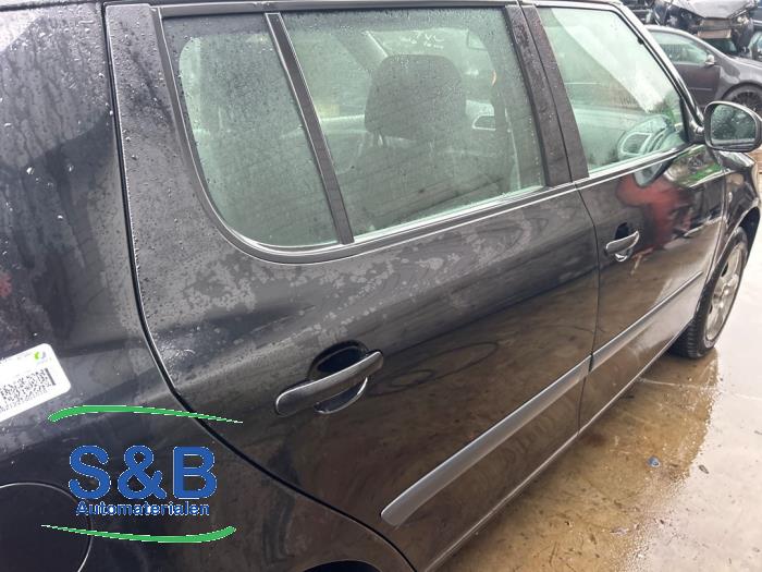 Skoda Fabia II 1.2i 12V Sloopvoertuig (2007, Zwart)