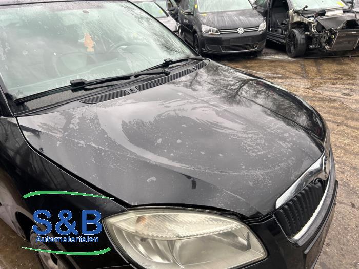 Skoda Fabia II 1.2i 12V Sloopvoertuig (2007, Zwart)