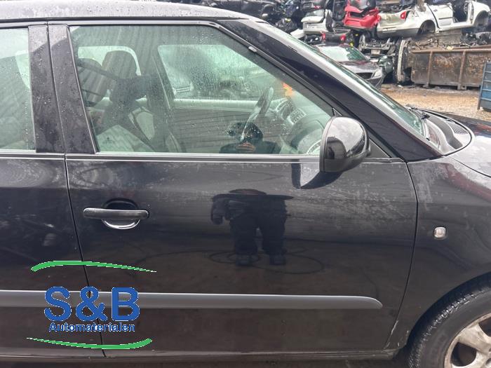 Skoda Fabia II 1.2i 12V Sloopvoertuig (2007, Zwart)