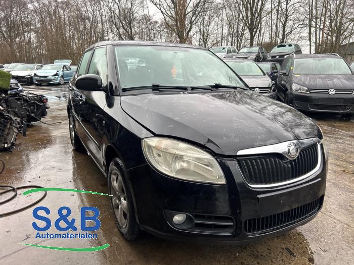 Skoda Fabia II 1.2i 12V Sloopvoertuig (2007, Zwart)