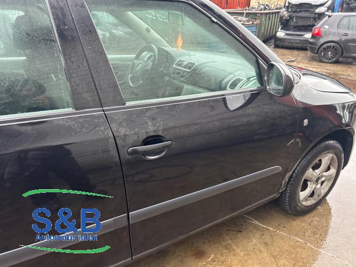 Skoda Fabia II 1.2i 12V Sloopvoertuig (2007, Zwart)