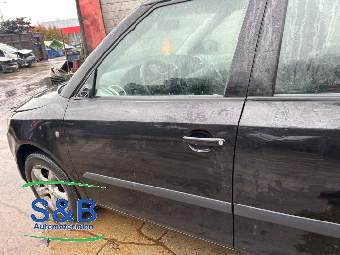 Skoda Fabia II 1.2i 12V Sloopvoertuig (2007, Zwart)