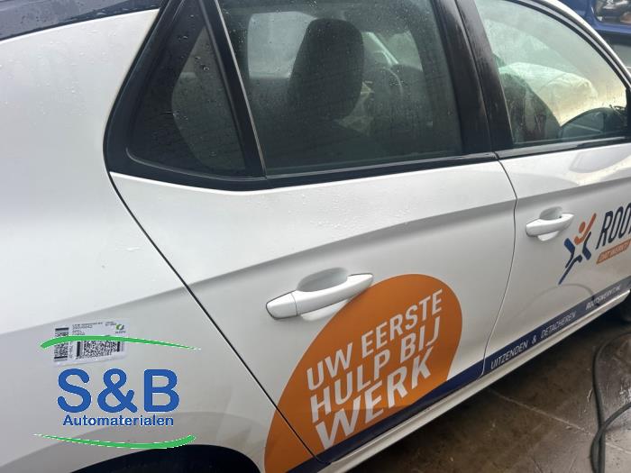 Opel Corsa F 1.2 12V 75 Sloopvoertuig (2023, Wit)