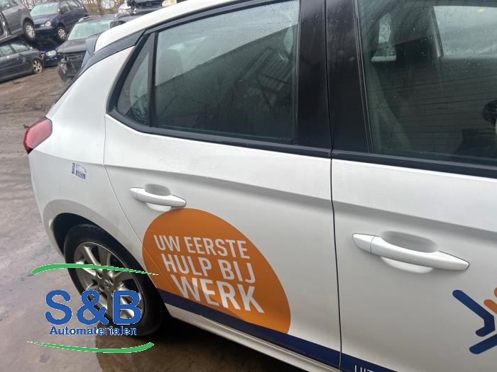 Opel Corsa F 1.2 12V 75 Sloopvoertuig (2023, Wit)