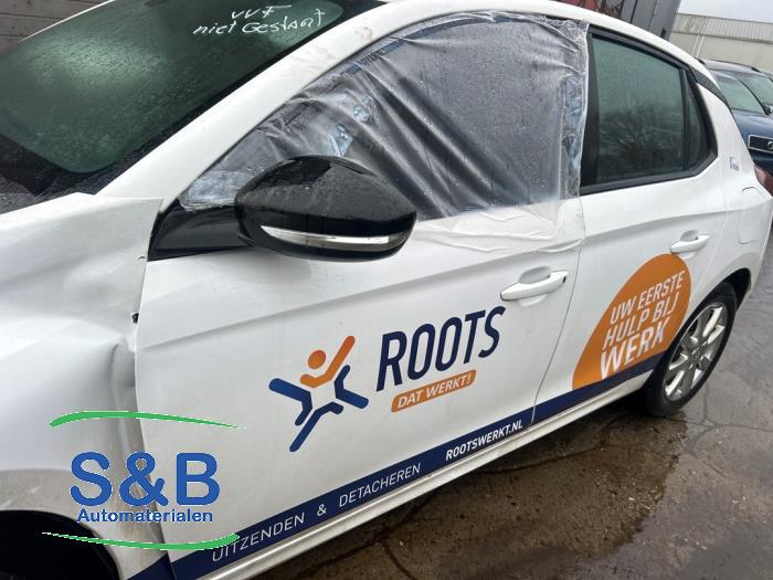 Opel Corsa F 1.2 12V 75 Sloopvoertuig (2023, Wit)