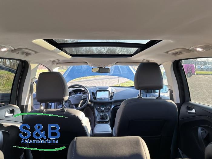 Ford Kuga II 1.5 EcoBoost 16V 150 Schadevoertuig (2018, Blauw)