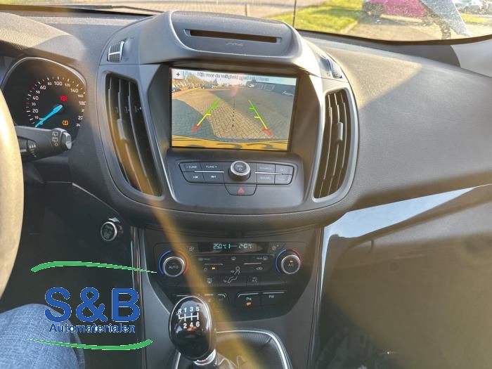 Ford Kuga II 1.5 EcoBoost 16V 150 Schadevoertuig (2018, Blauw)