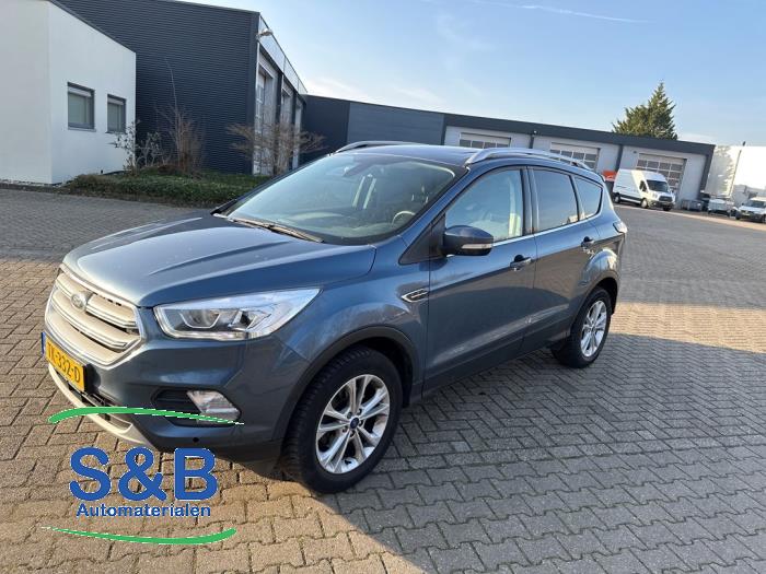 Ford Kuga II 1.5 EcoBoost 16V 150 Schadevoertuig (2018, Blauw)