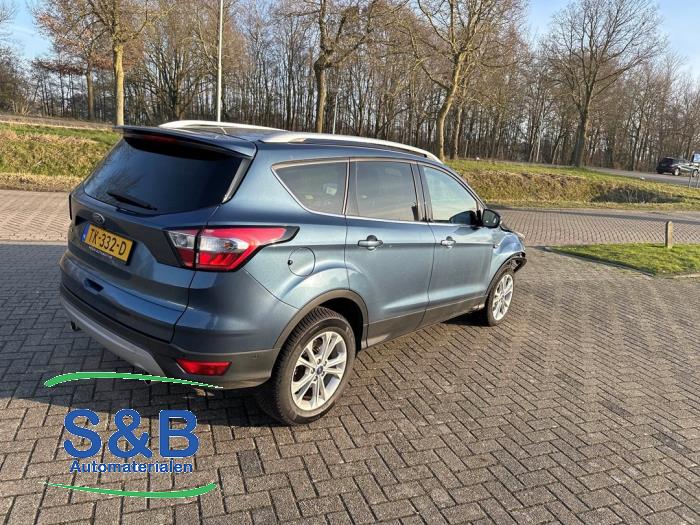 Ford Kuga II 1.5 EcoBoost 16V 150 Schadevoertuig (2018, Blauw)