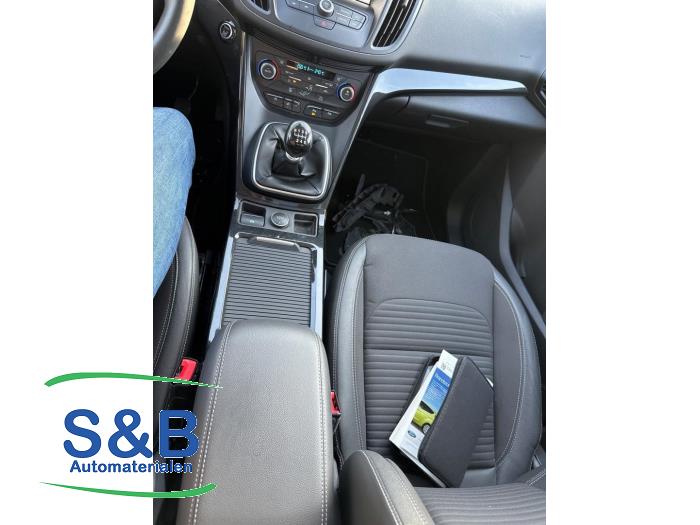 Ford Kuga II 1.5 EcoBoost 16V 150 Schadevoertuig (2018, Blauw)