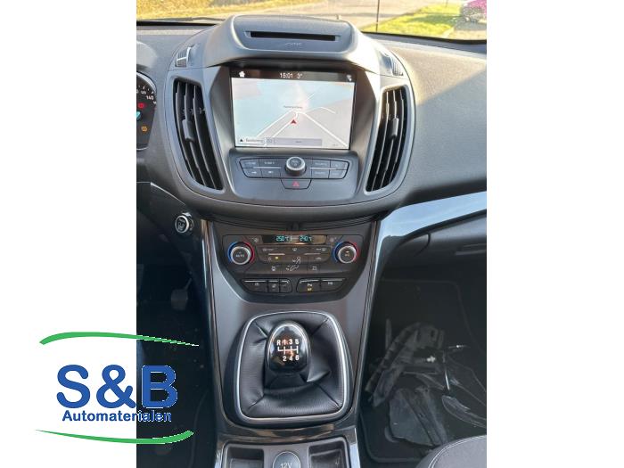 Ford Kuga II 1.5 EcoBoost 16V 150 Schadevoertuig (2018, Blauw)