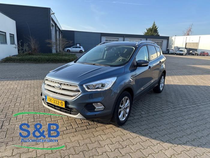 Ford Kuga II 1.5 EcoBoost 16V 150 Schadevoertuig (2018, Blauw)