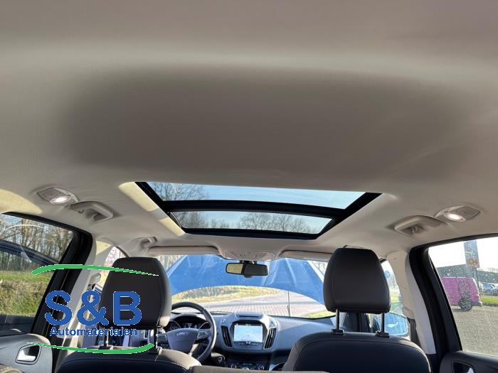 Ford Kuga II 1.5 EcoBoost 16V 150 Schadevoertuig (2018, Blauw)