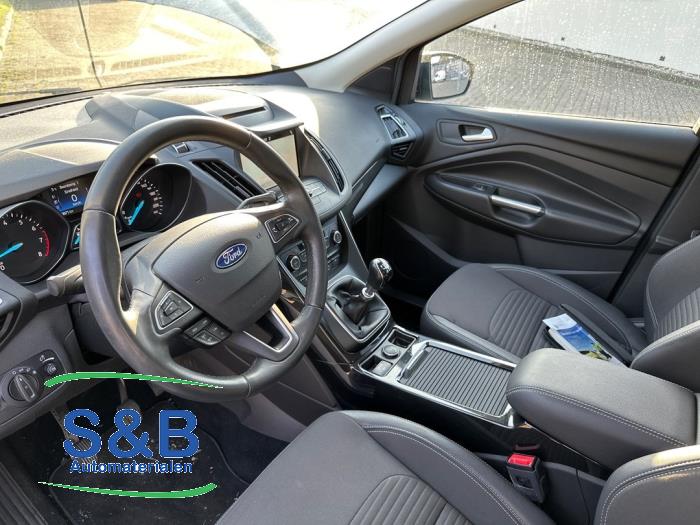 Ford Kuga II 1.5 EcoBoost 16V 150 Schadevoertuig (2018, Blauw)