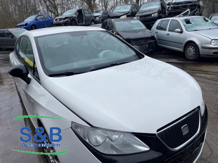 Seat Ibiza IV 1.2 TDI Ecomotive Sloopvoertuig (2010, Wit)