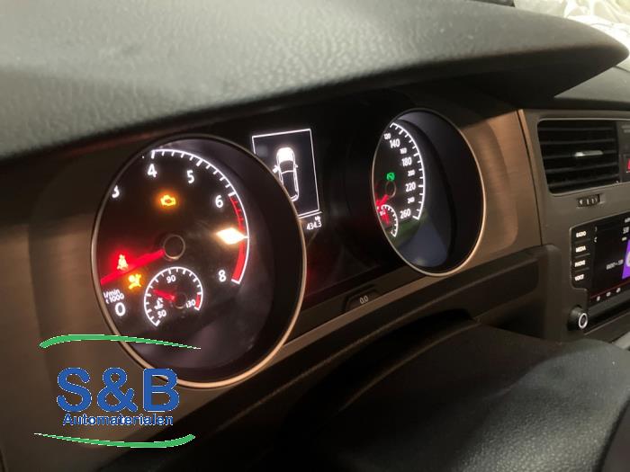 Volkswagen Golf VII 1.0 TSI 12V BlueMotion Sloopvoertuig (2015, Grijs)