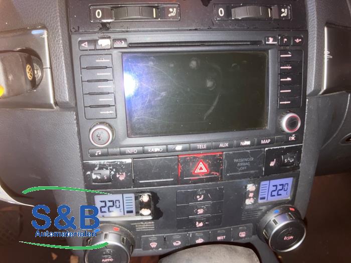 Volkswagen Touareg 3.2 V6 24V Sloopvoertuig (2003, Zwart)