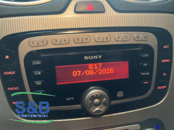 Ford Focus 2 Wagon 1.6 16V Sloopvoertuig (2007, Zwart)