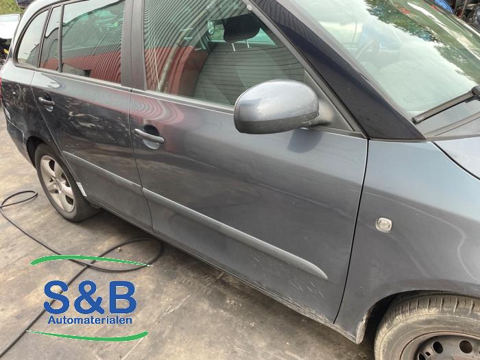 Skoda Fabia II Combi 1.2 TDI 12V Greenline Sloopvoertuig (2010, Grijs, Blauw)