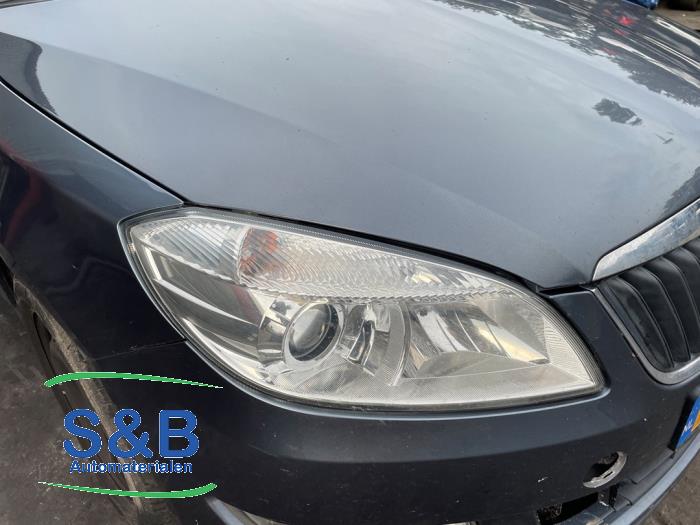 Skoda Fabia II Combi 1.2 TDI 12V Greenline Sloopvoertuig (2010, Grijs, Blauw)
