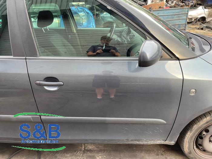 Skoda Fabia II Combi 1.2 TDI 12V Greenline Sloopvoertuig (2010, Grijs, Blauw)