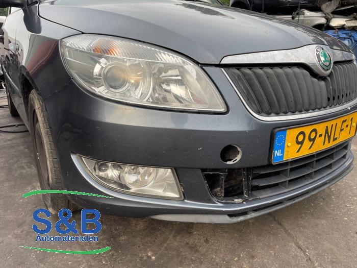 Skoda Fabia II Combi 1.2 TDI 12V Greenline Sloopvoertuig (2010, Grijs, Blauw)