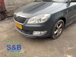 Skoda Fabia II Combi 1.2 TDI 12V Greenline Sloopvoertuig (2010, Grijs, Blauw)