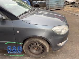 Skoda Fabia II Combi 1.2 TDI 12V Greenline Sloopvoertuig (2010, Grijs, Blauw)