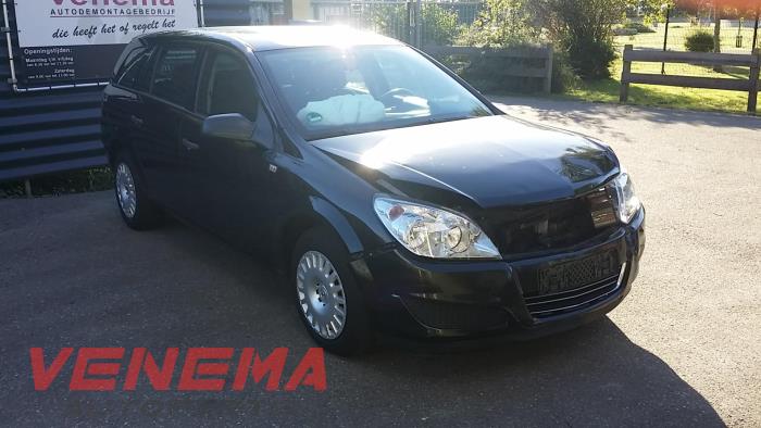 Opel Astra H SW 1.7 CDTi 16V Sloopvoertuig (2008, Zwart)