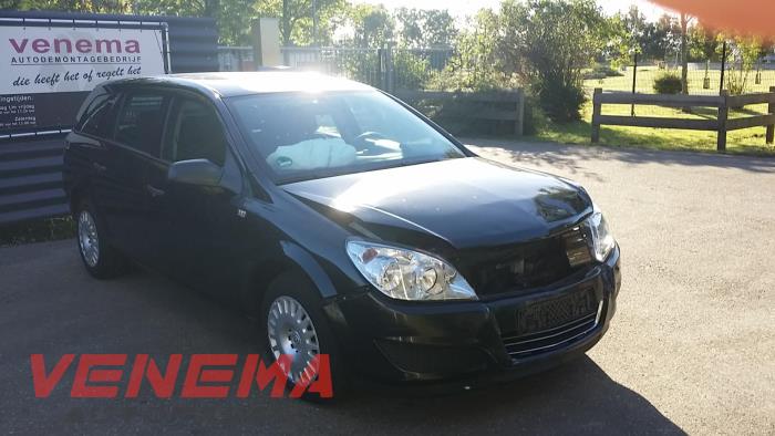 Opel Astra H SW 1.7 CDTi 16V Sloopvoertuig (2008, Zwart)