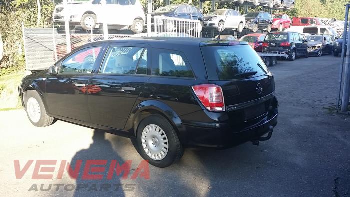 Opel Astra H SW 1.7 CDTi 16V Sloopvoertuig (2008, Zwart)