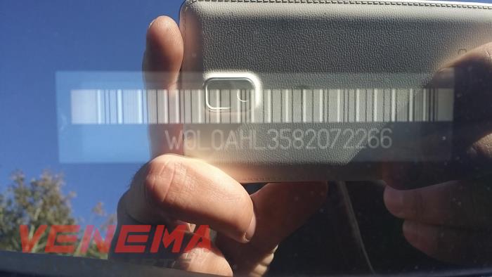 Opel Astra H SW 1.7 CDTi 16V Sloopvoertuig (2008, Zwart)