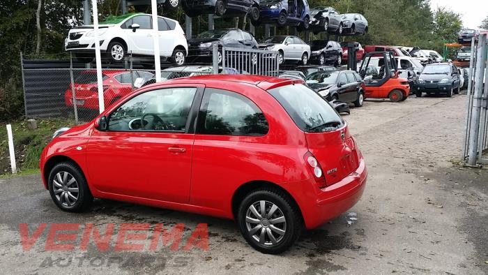 Nissan Micra 1.2 16V Sloopvoertuig (2008, Rood)
