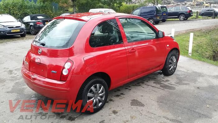 Nissan Micra 1.2 16V Sloopvoertuig (2008, Rood)