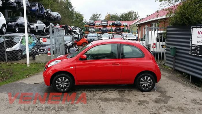Nissan Micra 1.2 16V Sloopvoertuig (2008, Rood)