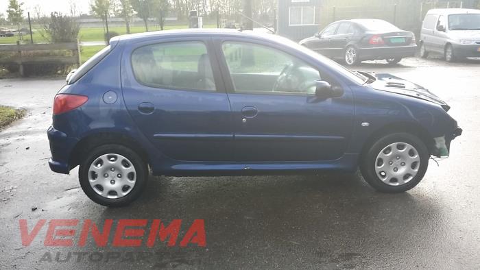 Peugeot 206 1.4 HDi Sloopvoertuig (2008, Blauw)