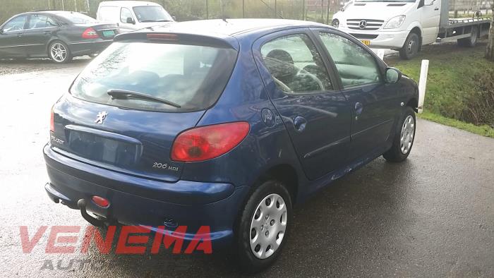 Peugeot 206 1.4 HDi Sloopvoertuig (2008, Blauw)