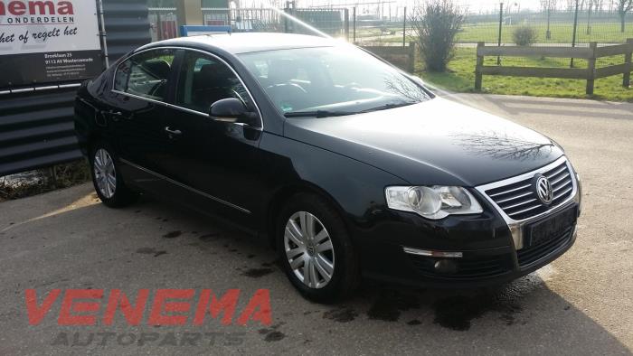 Volkswagen Passat 2.0 TDI 16V 140 Sloopvoertuig (2007, Metallic, Zwart)