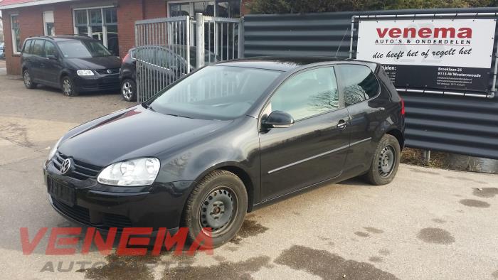 Volkswagen Golf V 1.9 TDI Sloopvoertuig (2008, Metallic, Zwart)