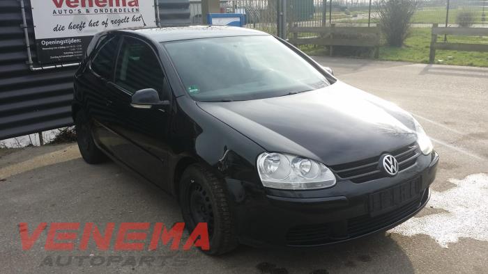 Volkswagen Golf V 1.9 TDI Sloopvoertuig (2008, Metallic, Zwart)