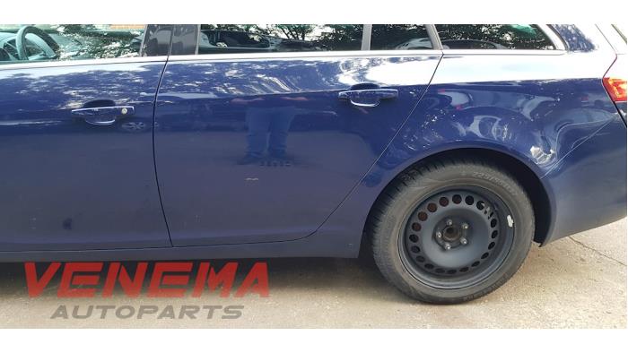 Opel Insignia Sports Tourer 2.0 CDTI 16V 130 ecoFLEX Sloopvoertuig (2010, Blauw)