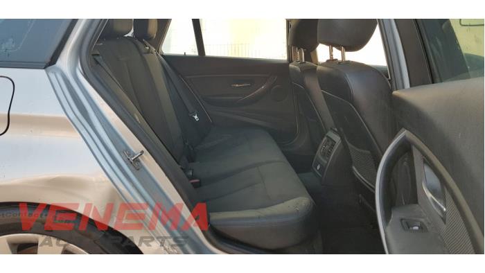 BMW 3 serie Touring 318d 2.0 16V Sloopvoertuig (2014, Metallic, Staal, Zilvergrijs, Zilver)