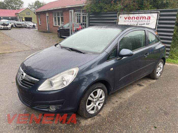 Opel Corsa D 1.2 16V Sloopvoertuig (2008, Metallic, Blauw)