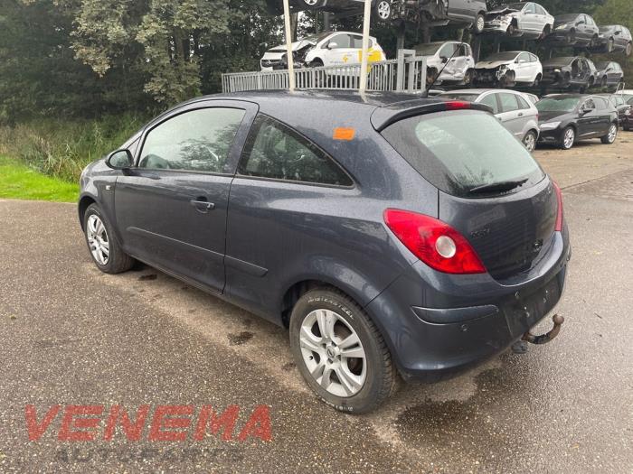 Opel Corsa D 1.2 16V Sloopvoertuig (2008, Metallic, Blauw)