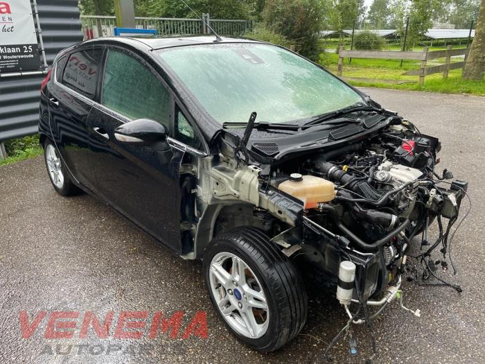 Ford Fiesta 6 1.0 EcoBoost 12V 100 Sloopvoertuig (2017, Metallic, Zwart)
