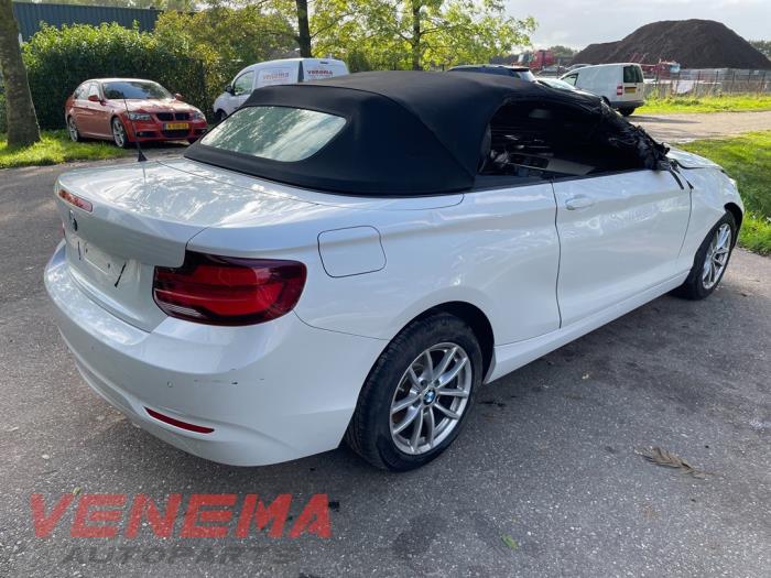 BMW 2 serie 218i 1.5 TwinPower Turbo 12V Sloopvoertuig (2019, Metallic, Wit)