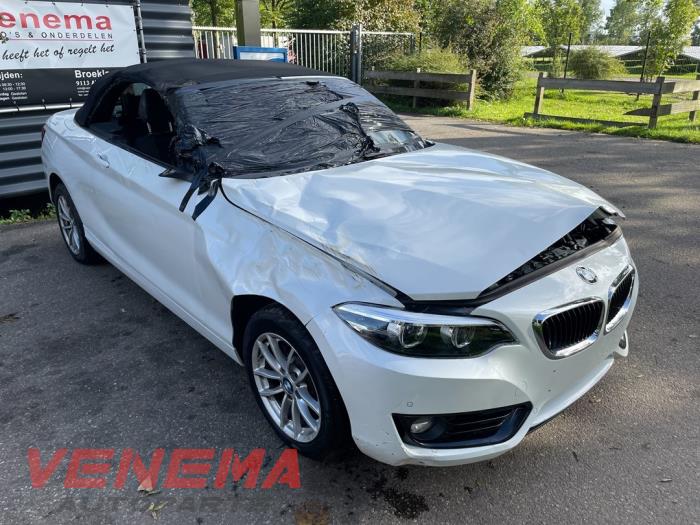 BMW 2 serie 218i 1.5 TwinPower Turbo 12V Sloopvoertuig (2019, Metallic, Wit)