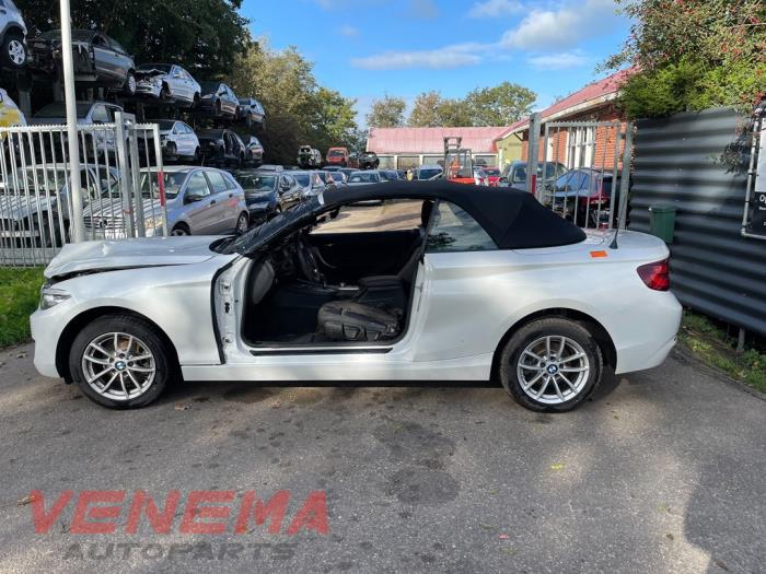 BMW 2 serie 218i 1.5 TwinPower Turbo 12V Sloopvoertuig (2019, Metallic, Wit)